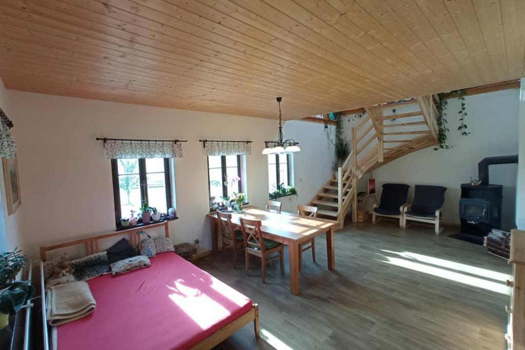 Chalupa Bez Hranic Krompach Exteriör bild