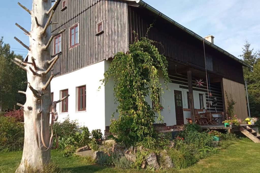 Chalupa Bez Hranic Krompach Exteriör bild