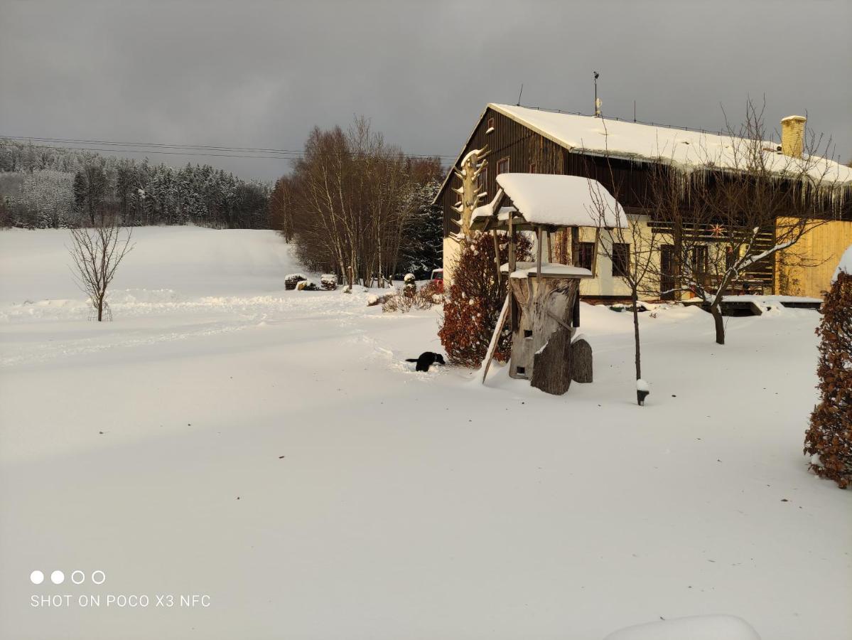 Chalupa Bez Hranic Villa Krompach Exteriör bild