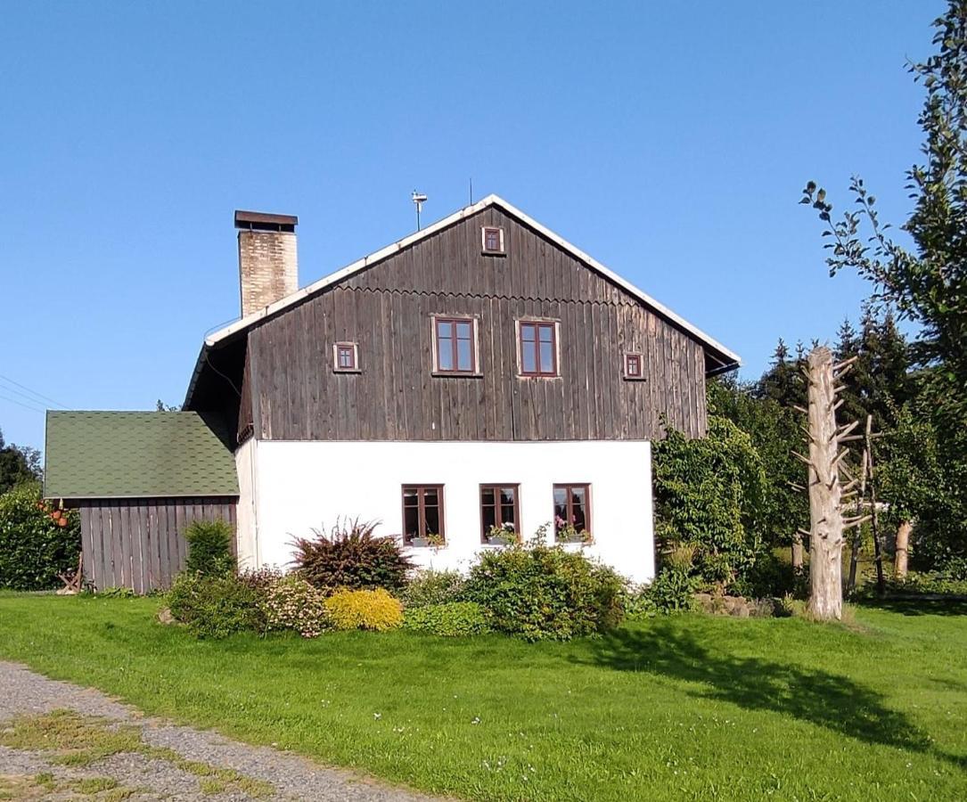 Chalupa Bez Hranic Krompach Exteriör bild