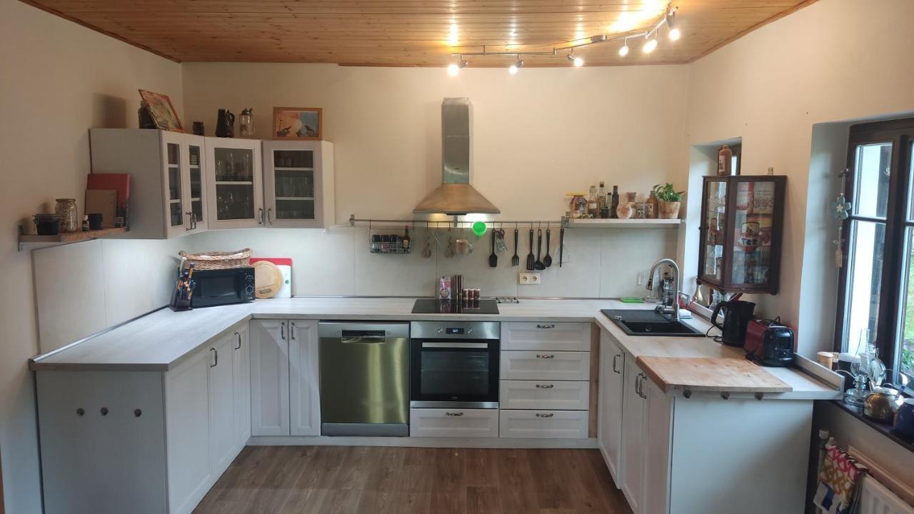 Chalupa Bez Hranic Krompach Exteriör bild