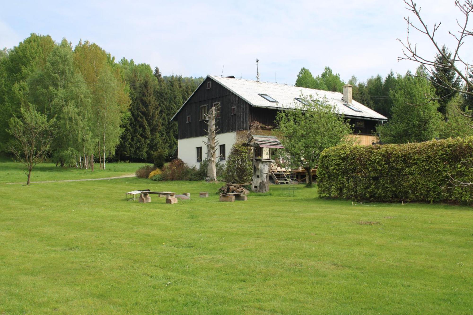 Chalupa Bez Hranic Villa Krompach Exteriör bild