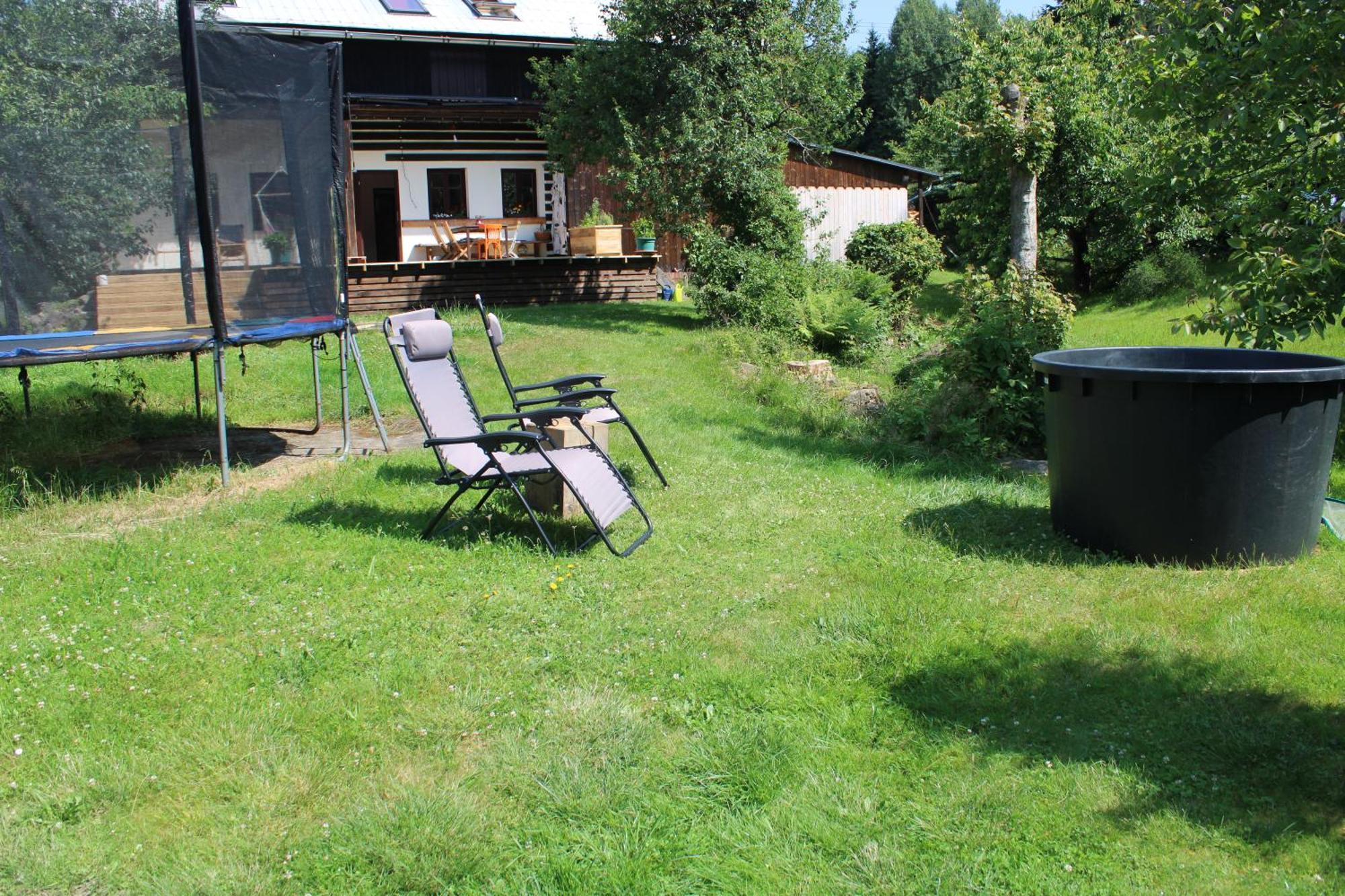 Chalupa Bez Hranic Krompach Exteriör bild