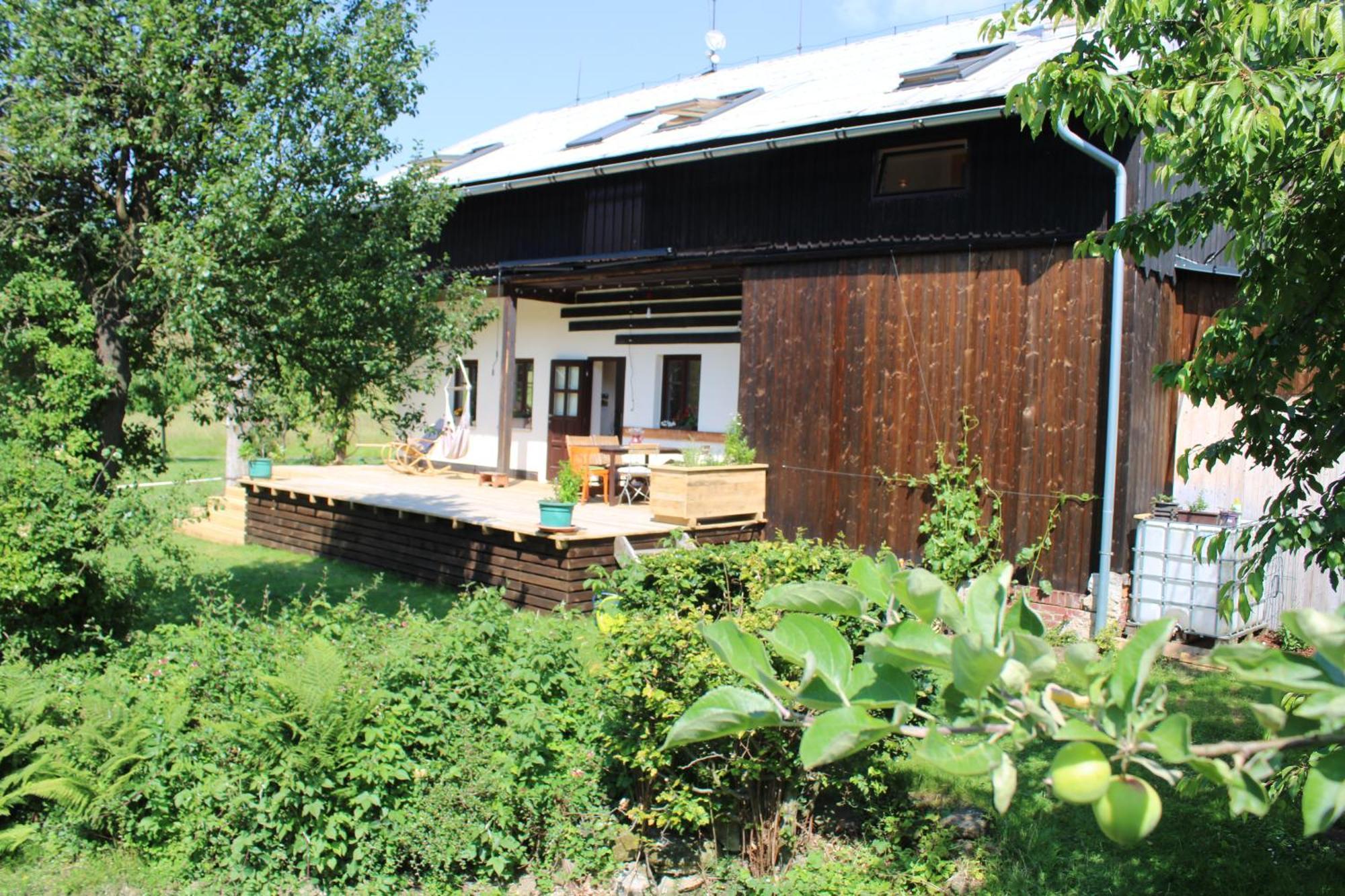 Chalupa Bez Hranic Krompach Exteriör bild
